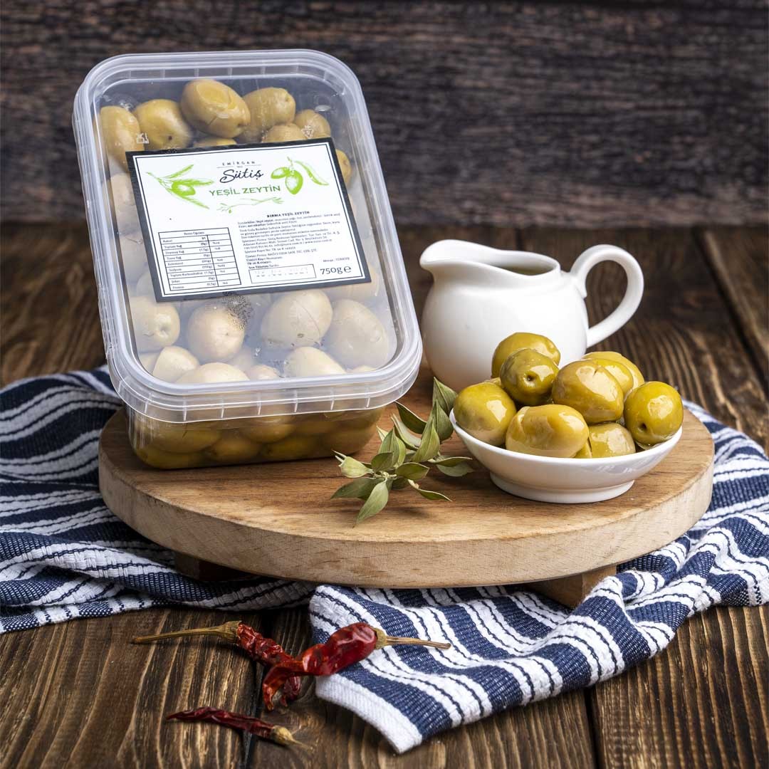 Yeşil Zeytin 750 gr