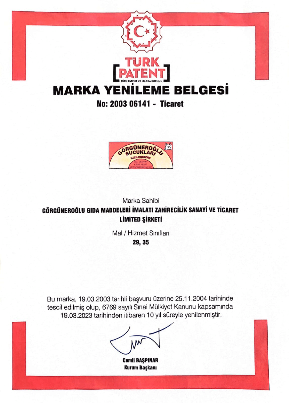 Manda Sucuğu 550 gr