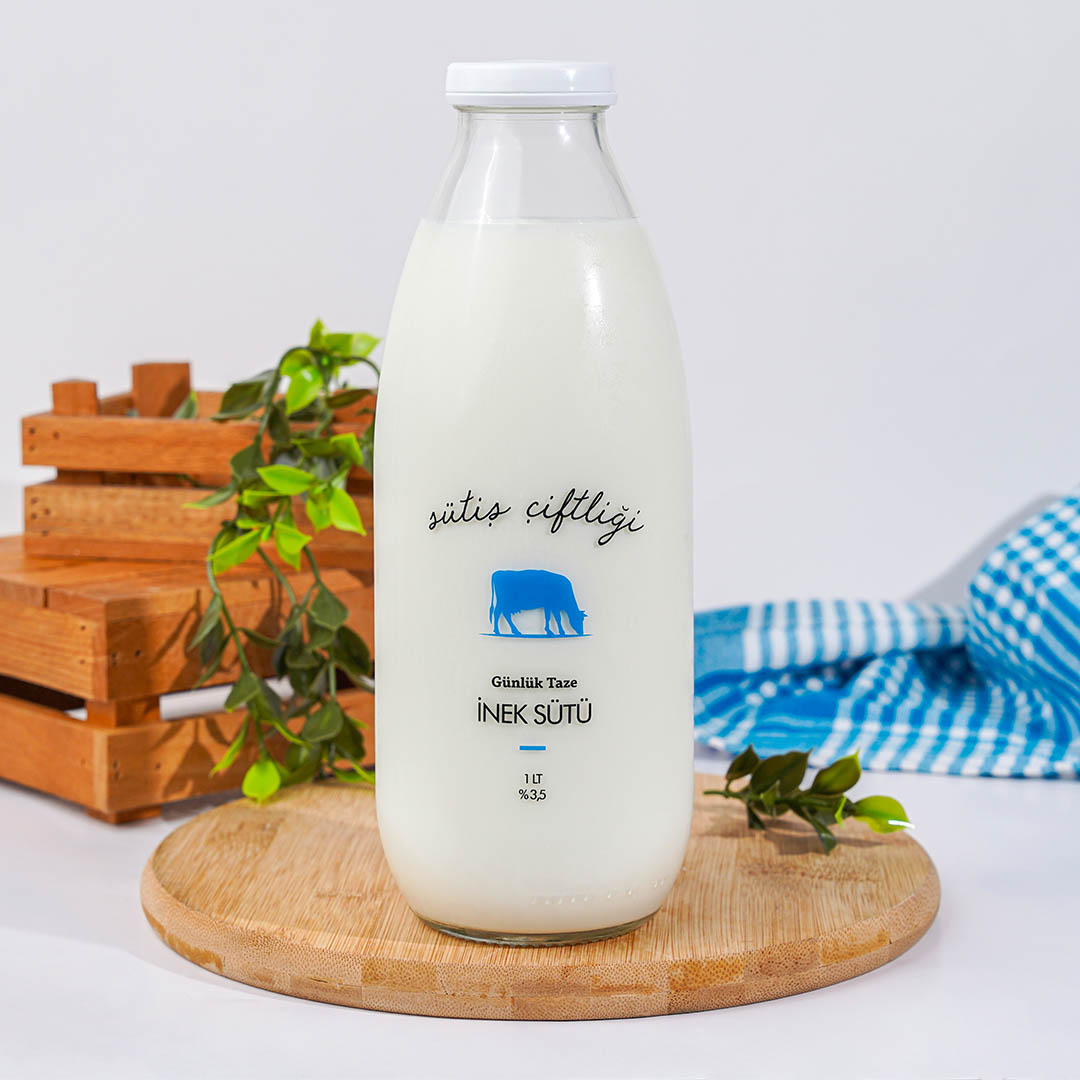 Pastörize İnek Sütü 1 lt