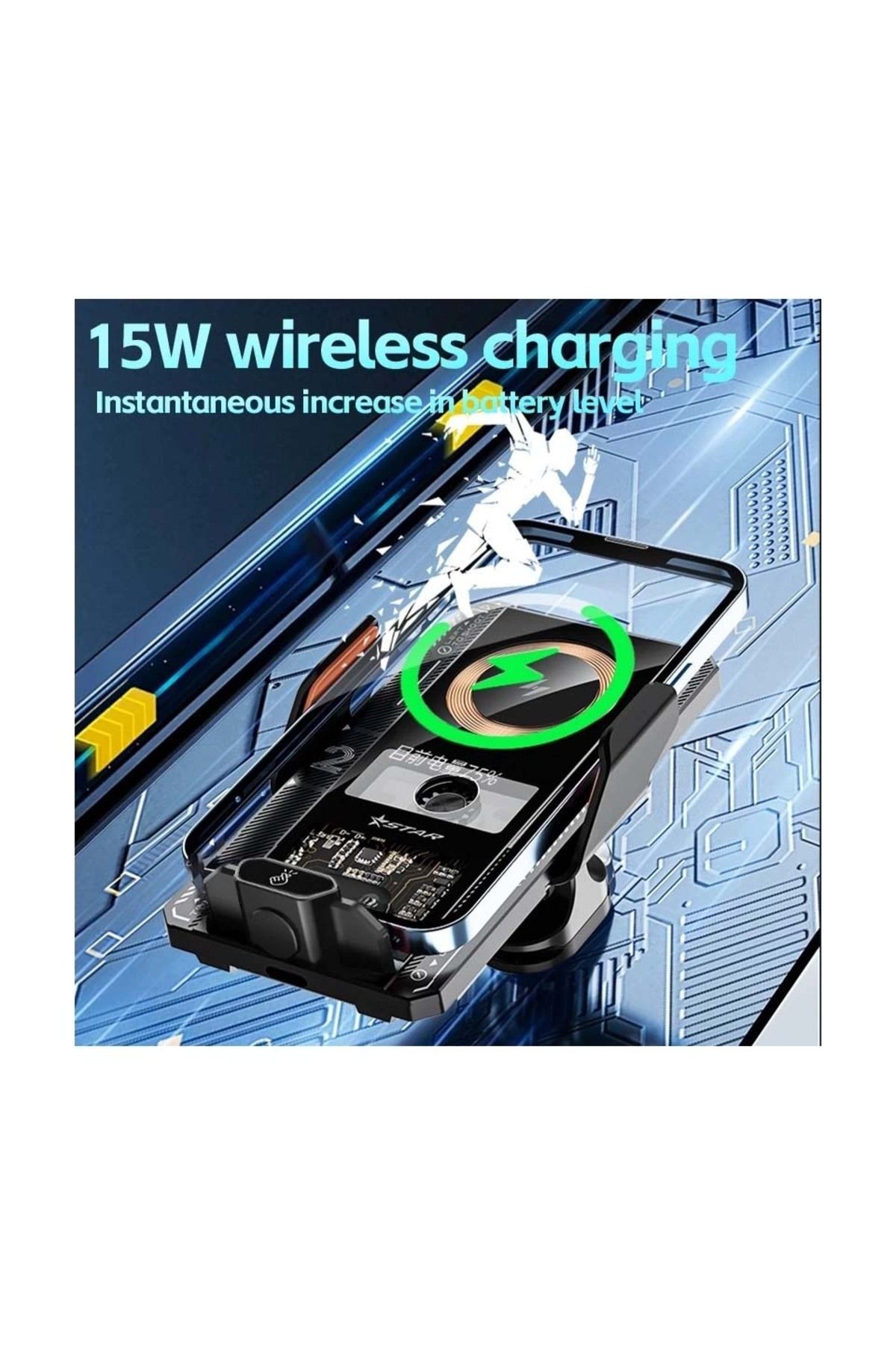 Şarjlı Telefon Tutacağı, Araç İçi Telefon Tutacağı