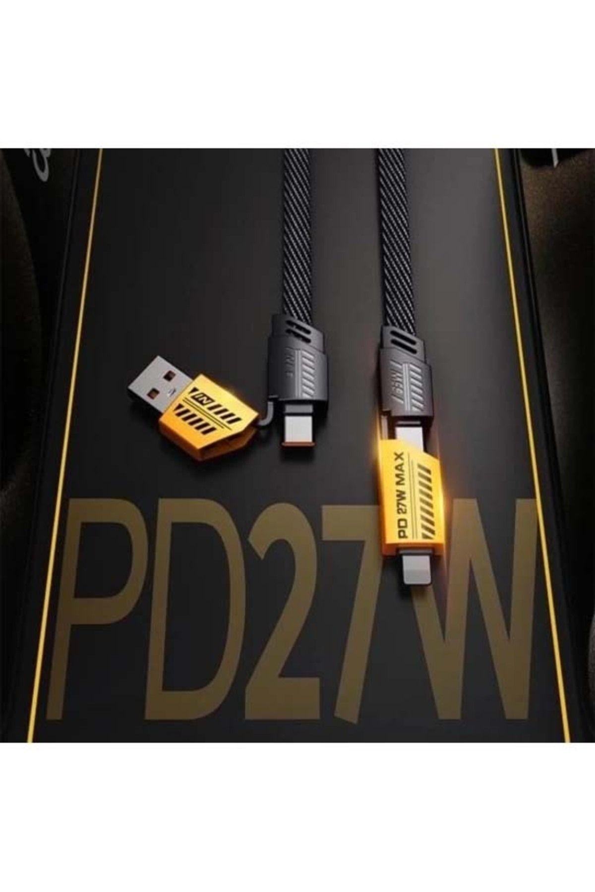 NewPower Şarj Kablosu, Flat Wıre Cable, Dayanıklı Şarj Kablosu, Type C-Usb-Lightning Şarj Kablosu