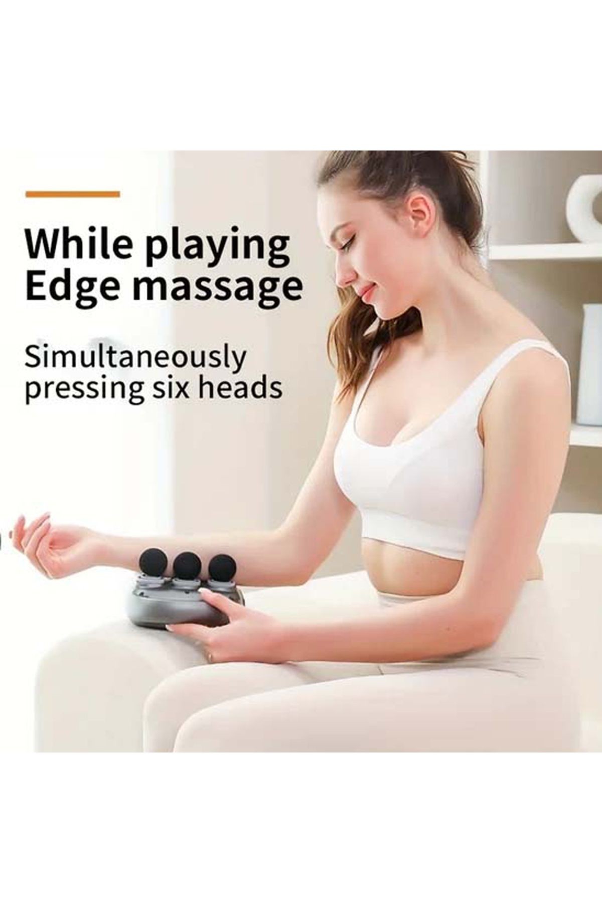 Six Headed Massage Gun Bel Masaj Aleti, Bel Masajı, Masaj Aleti