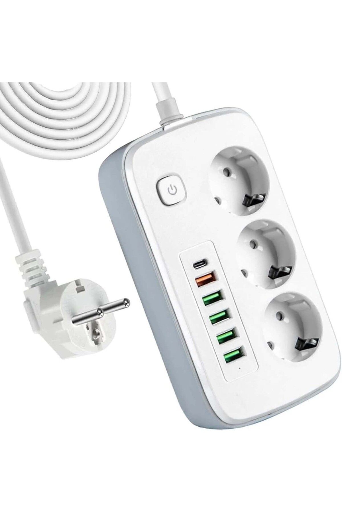 Power Socket Uzatma Kablosu, Grup Priz Uzatma Kablosu, Akım Korumalı Uzatma Kablosu