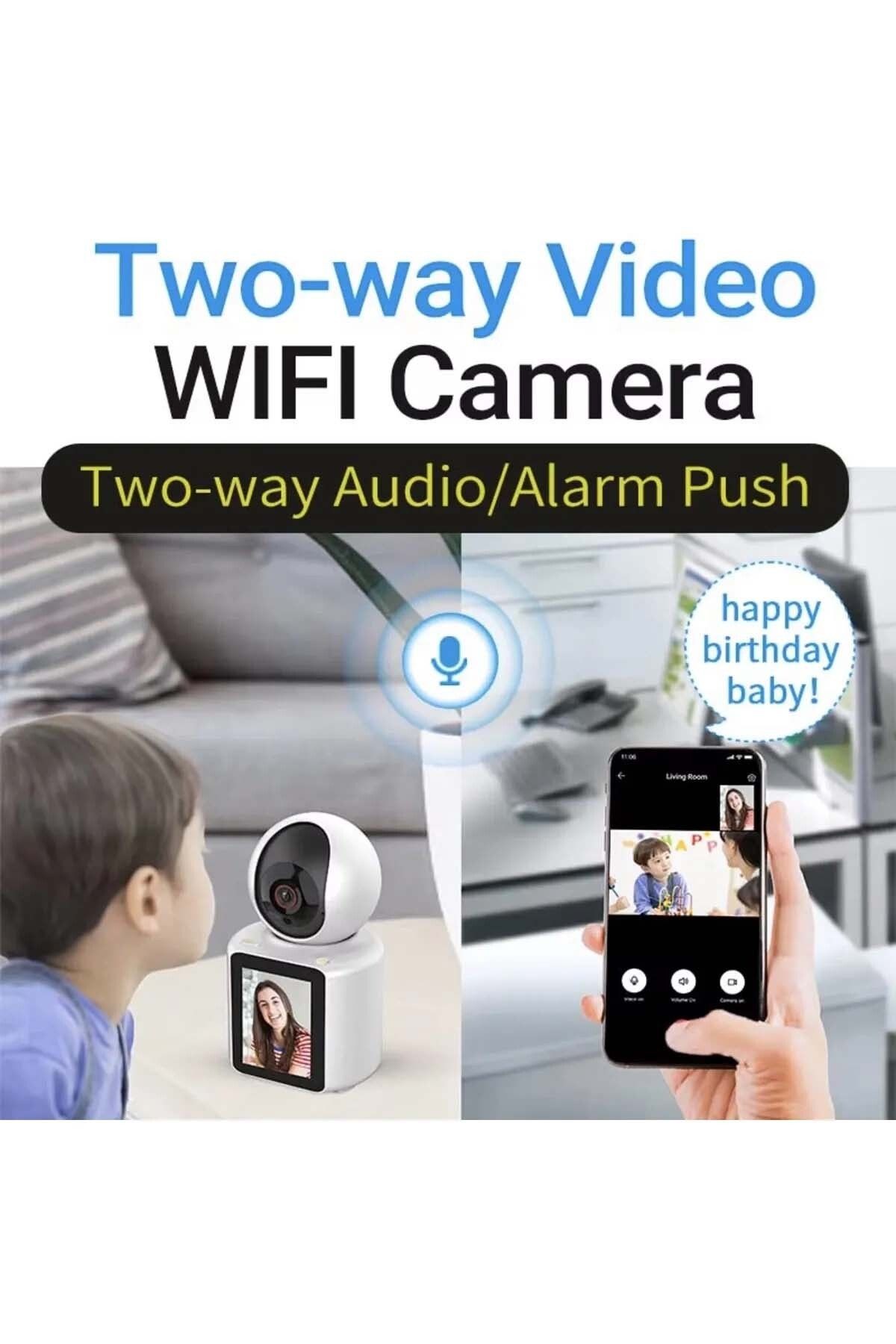 Wifi Smart Camera, Çift Yönlü Kamera, Wifi Kamera