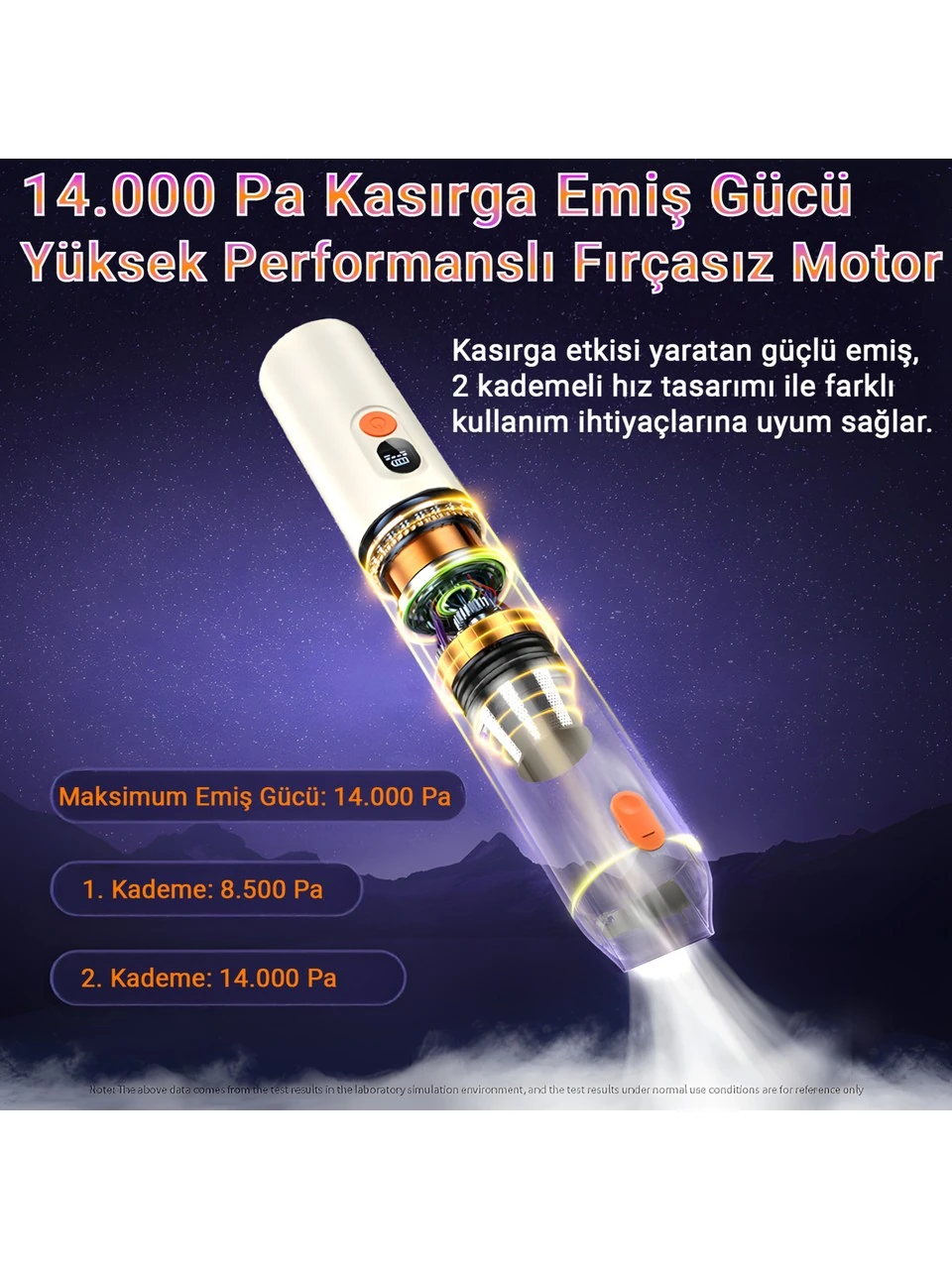 HİLDA Kablosuz Şarjlı El Süpürgesi