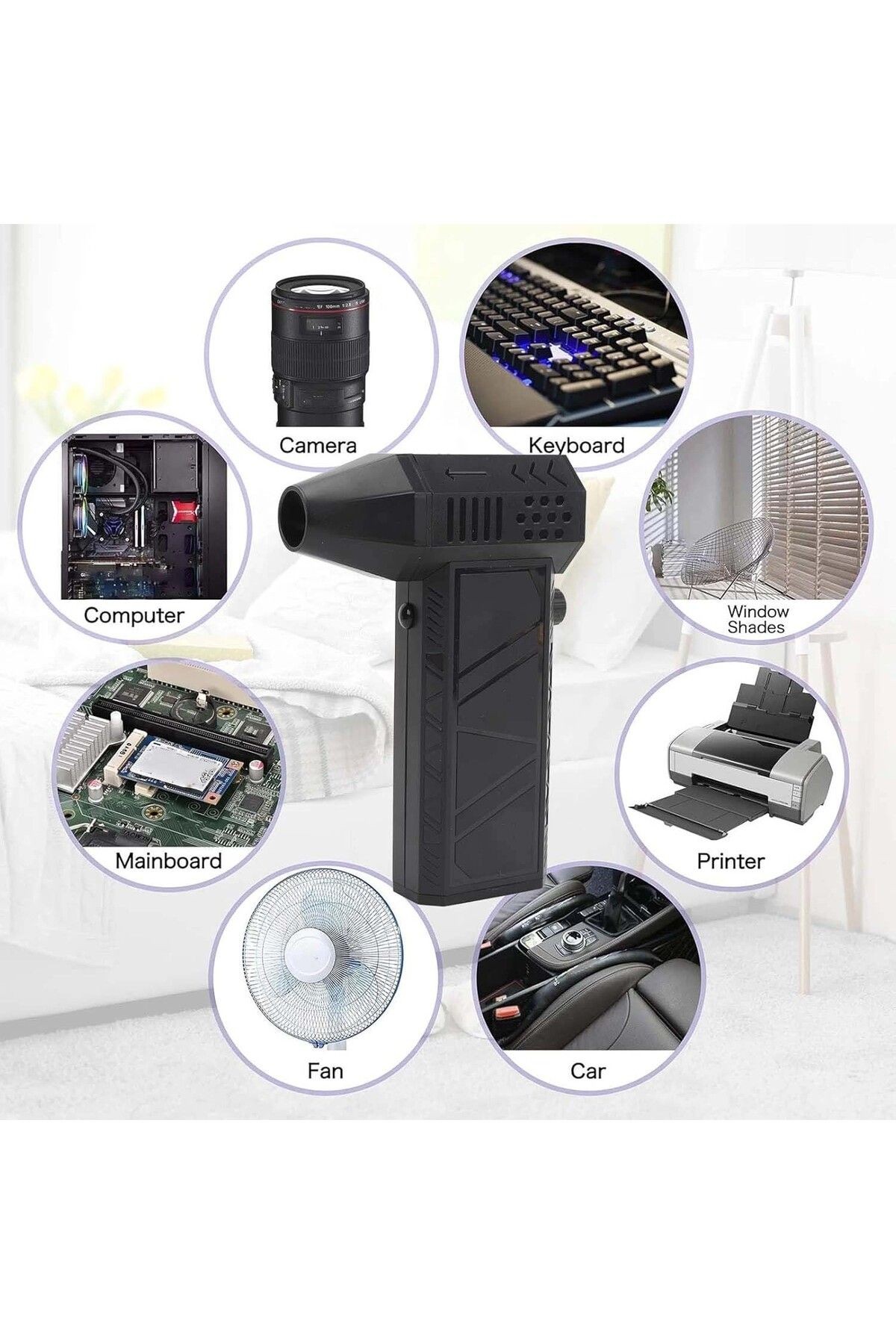X6 Turbo Fan Hava Tabancası, Şarjlı Hava Tabancası