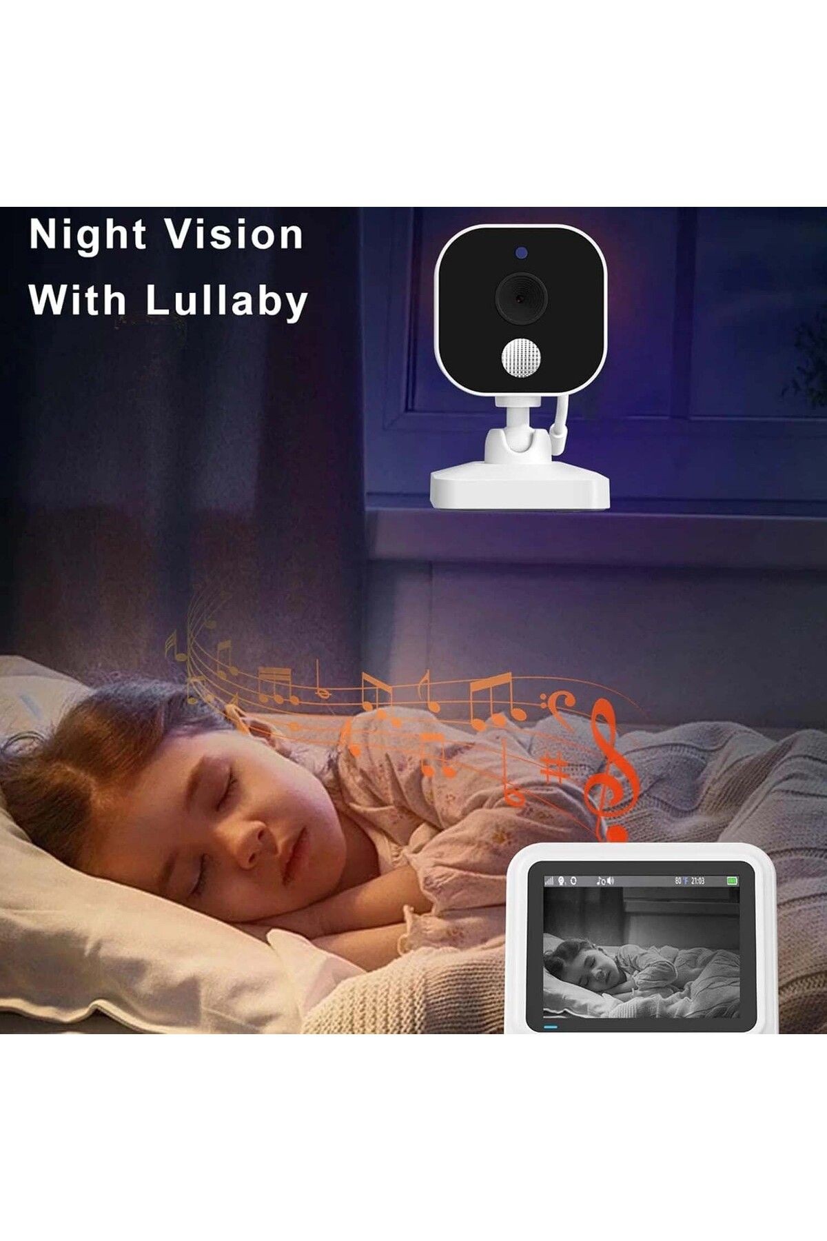Baby Monitor, Çift Yönlü Bebek Kamerası
