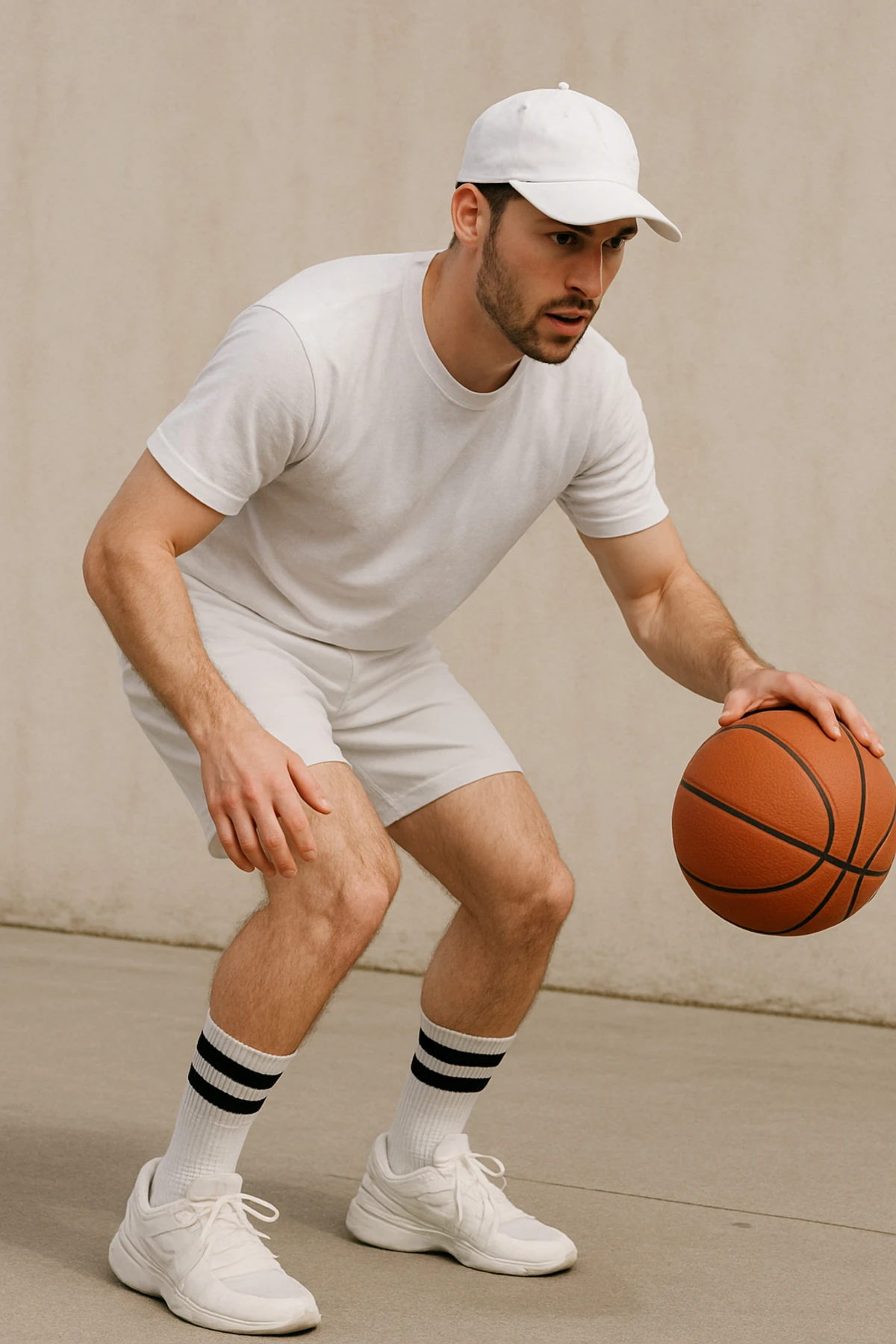 6'lı Ekonomik Uzun Rahat Fitilli Kolej Çemberli Tenis Çorabı Beyaz - Erkek Kadın Için Uygun