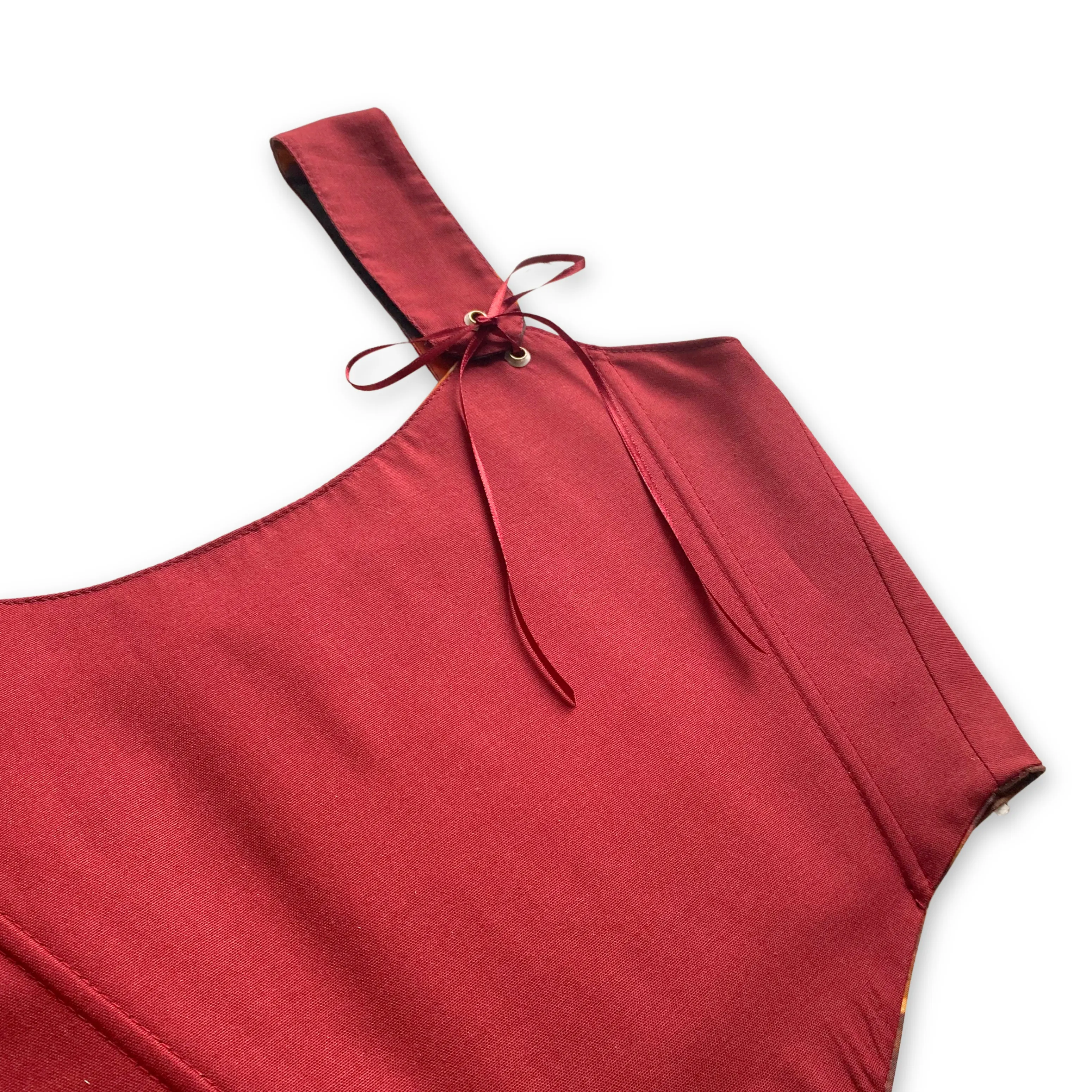 Lale Desenli Çift Taraflı Bayan Korse