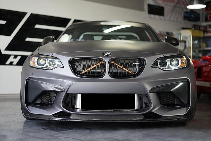 BMW M2 F87 Pre-Preg (Kuru) Karbon Fiber MTC Ön Lip