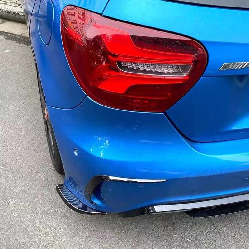 MERCEDES-BENZ W176 Body Kit Fiont Rear Blade Diffuser Extension A45 A200