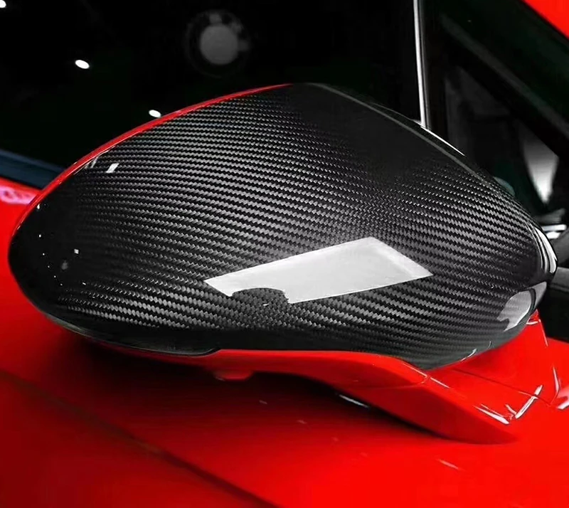 PORSCHE PANAMERA Pre-Preg (Kuru) Karbon Fiber Ayna Kapağı