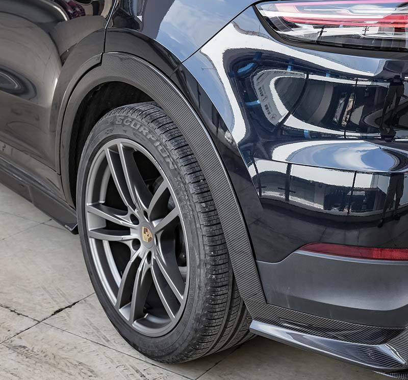  PORSCHE CAYENNE Pre-Preg (Kuru) Karbon Fiber Çamurluk Dodik
