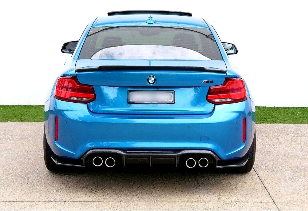 BMW M2 F87 Pre-Preg (Kuru) Karbon Fiber MTC Arka Difüzör