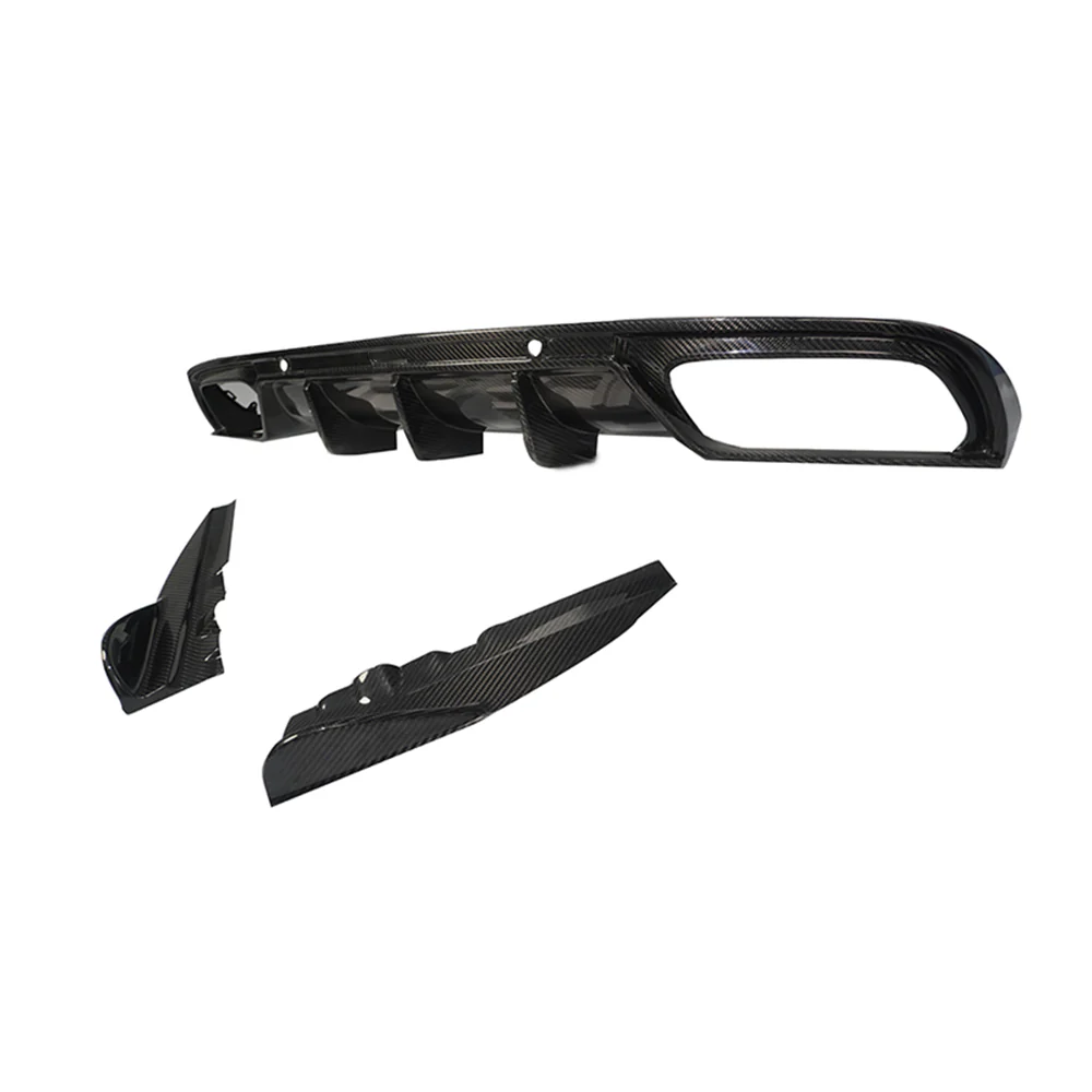 MERCEDES-BENZ AMG W205 Pre-Preg (Kuru) Karbon Fiber Arka Difüzör