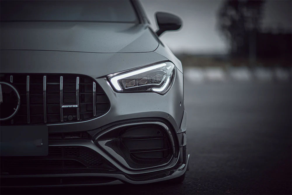 MERCEDES-BENZ AMG C118 Pre-Preg (Kuru) Karbon Fiber Ön Hava Kanalı