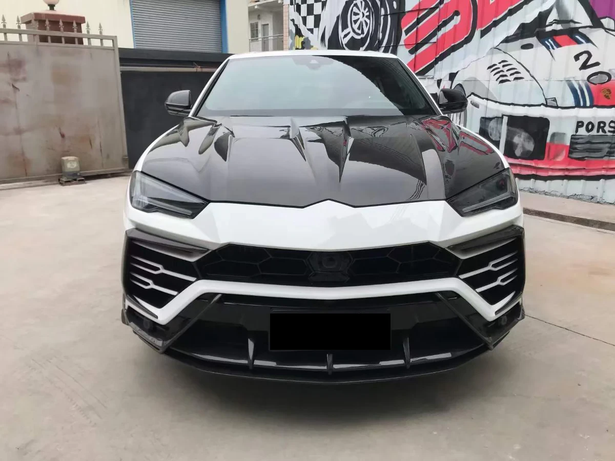 LAMBORGHINI URUS Pre-Preg (Kuru) Karbon Fiber TC Ön Üst Lip