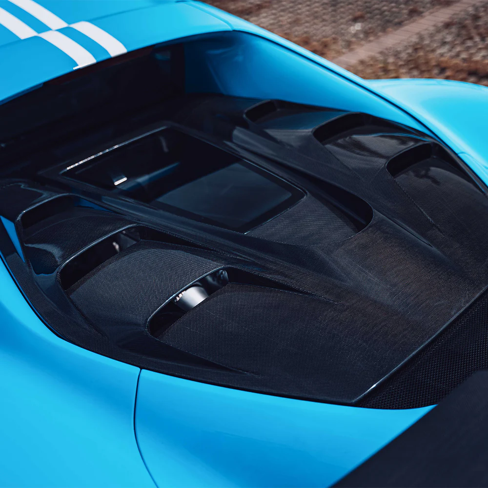 FERRARI 296 GTB Pre-Preg (Kuru) Karbon Fiber BF Arka Kaput