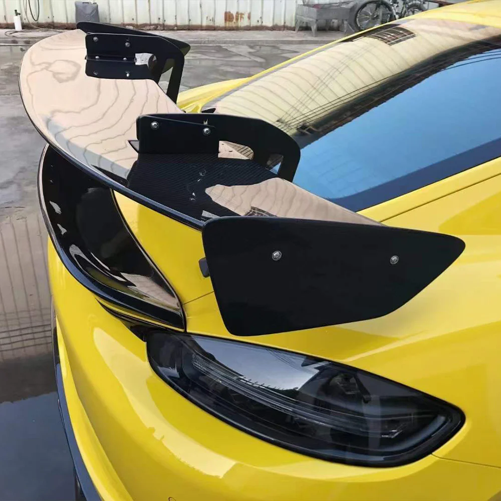 PORSCHE 718 Pre-Preg (Kuru) Karbon Fiber Kuğu Boynu Spoiler