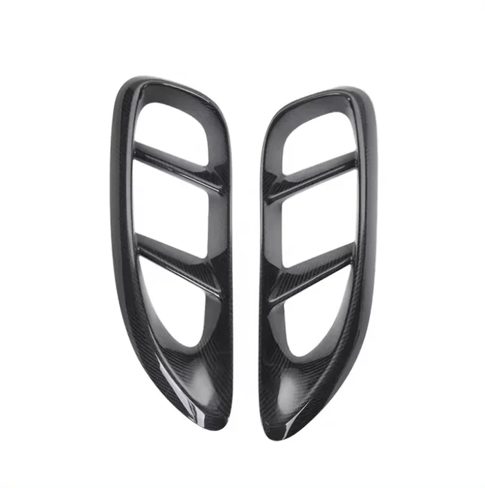 PORSCHE 718 CAYMAN/BOXSTER Pre-Preg (Kuru) Karbon Fiber Yan Hava Kanalı