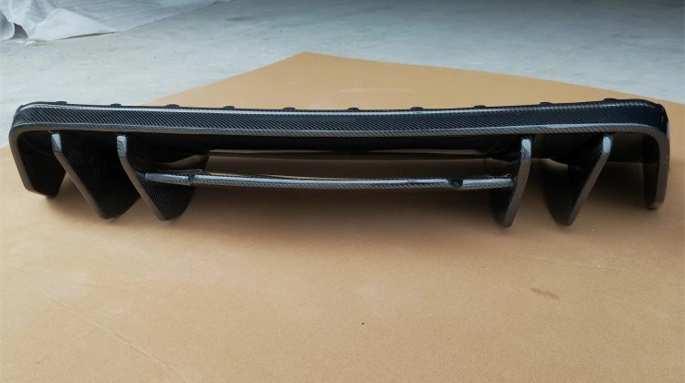 AUDI R8 Carbon Fiber Splitter Rear Lip Diffuser Gen 2 2017-2020