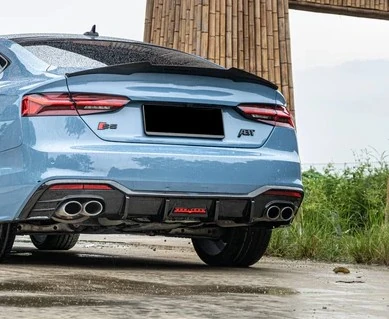 AUDI A5/S5 B9 PA Dry Carbon Fiber Second Generation Rear Lip