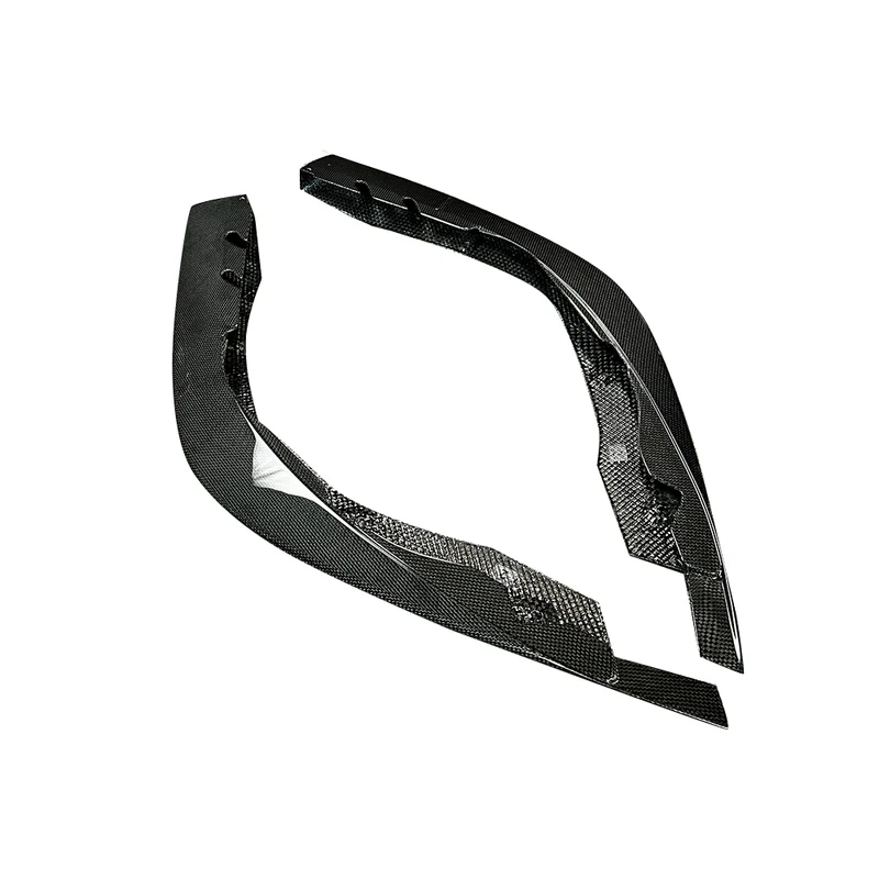 FERRARI F8 Pre-Preg (Kuru) Karbon Fiber OEM Ön Tampon Köşe Ek