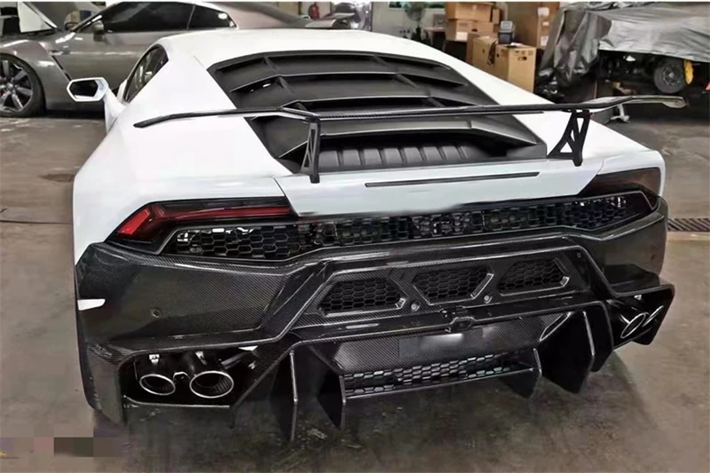  LAMBORGHINI HURACAN Pre-Preg (Kuru) - Forged Karbon Fiber Arka Tampon