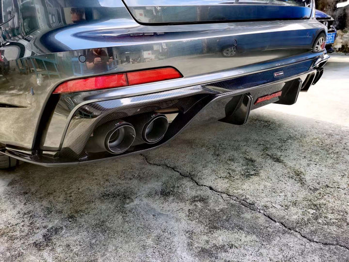 AUDI A6/S6 C8 Dry Carbon Fiber Rear Lip
