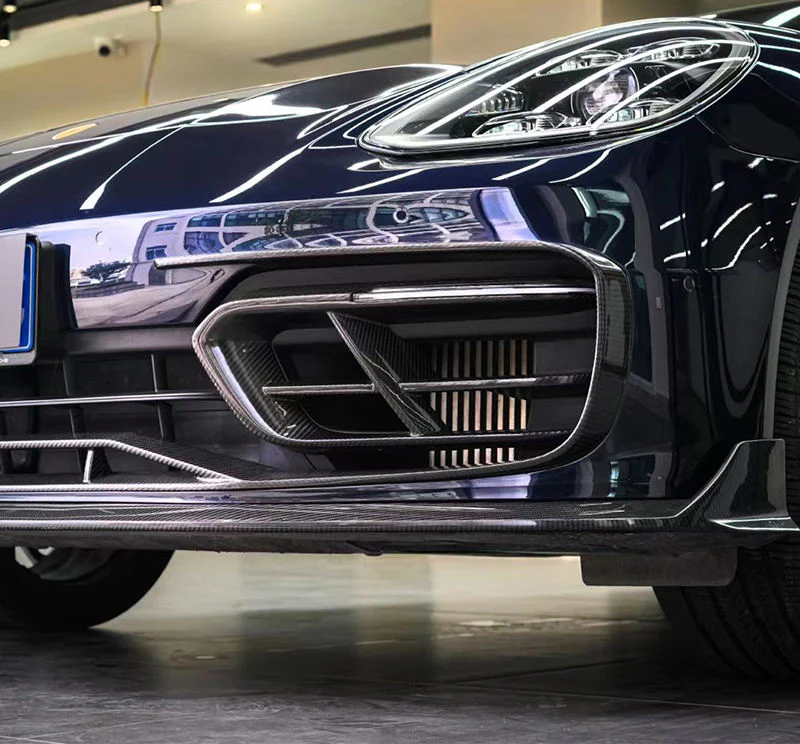 PORSCHE PANAMERA Pre-Preg (Kuru) Karbon Fiber Ön Hava Kanalı