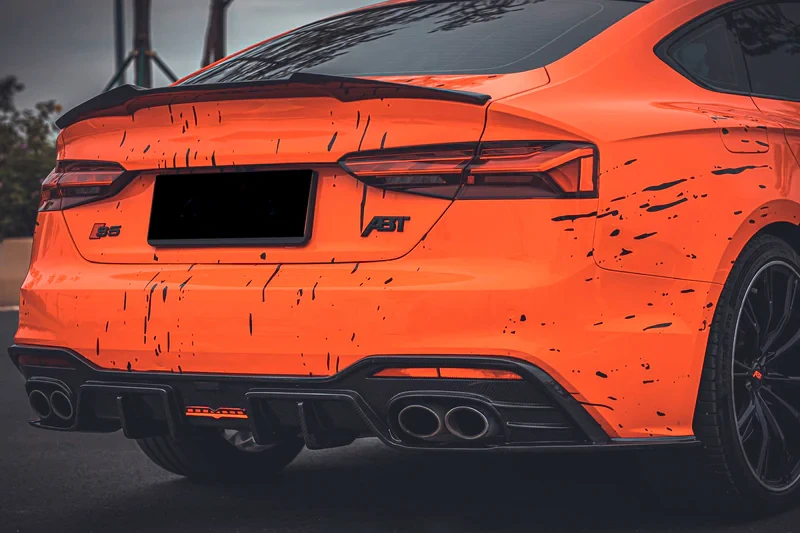 AUDI A5/S5 B9 PA Dry Carbon Fiber First Generation Rear Lip
