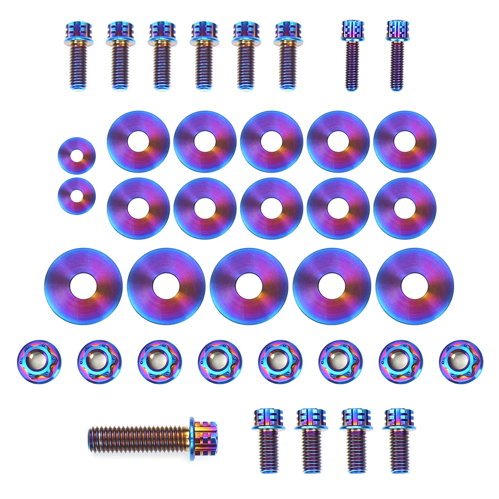 BMW M3/M4 G80/G82 Engine Bay Titanium Bolt Kit