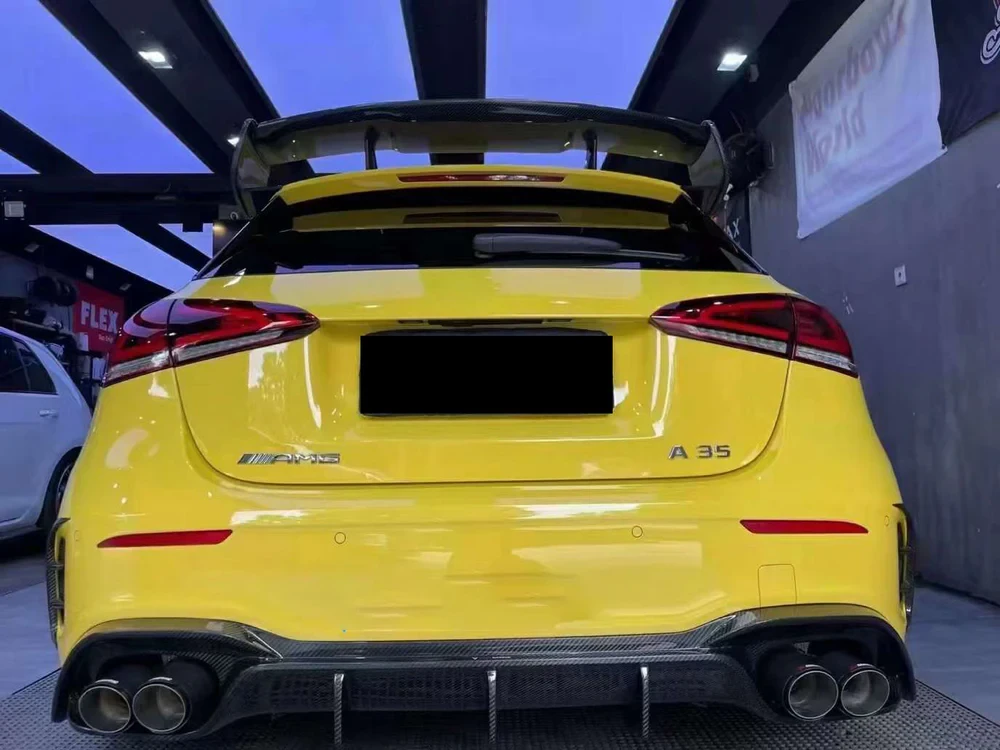 MERCEDES-BENZ AMG W177/V177 Pre-Preg (Kuru) Karbon Fiber Arka Difüzör