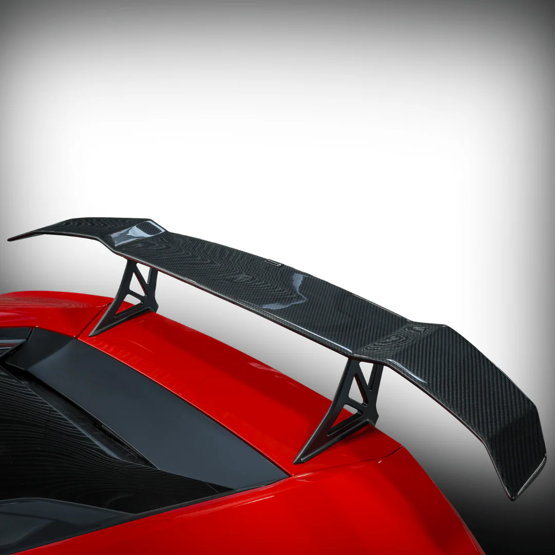 LAMBORGHINI HURACAN Pre-Preg (Kuru) Karbon Fiber V Spoiler