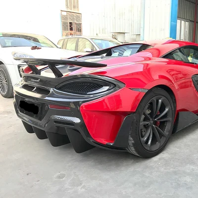MCLAREN 600LT Dry Carbon Fiber Rear Bumper