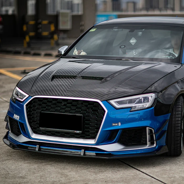 AUDI RS3 Dry Carbon Fiber Hood