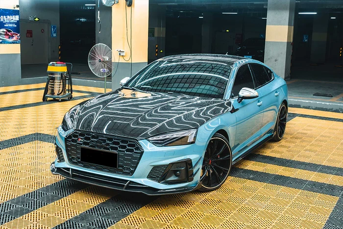 AUDI A5/S5 B9 PA Dry Carbon Fiber Front Lip