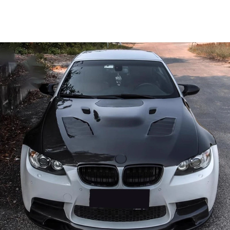 BMW M3 E90/E92 Pre-Preg (Kuru) Karbon Fiber Hava Kanallı Kaput