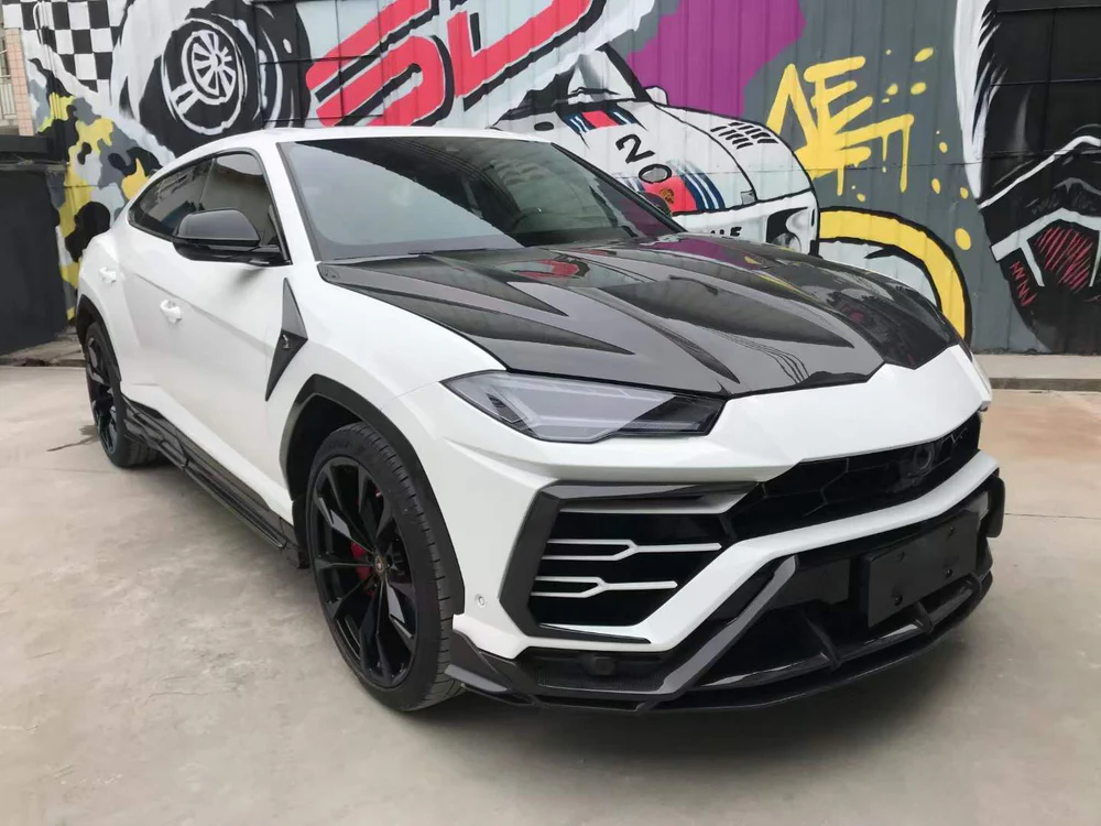 LAMBORGHINI URUS Pre-Preg (Kuru) Karbon Fiber TC Ön Alt Lip