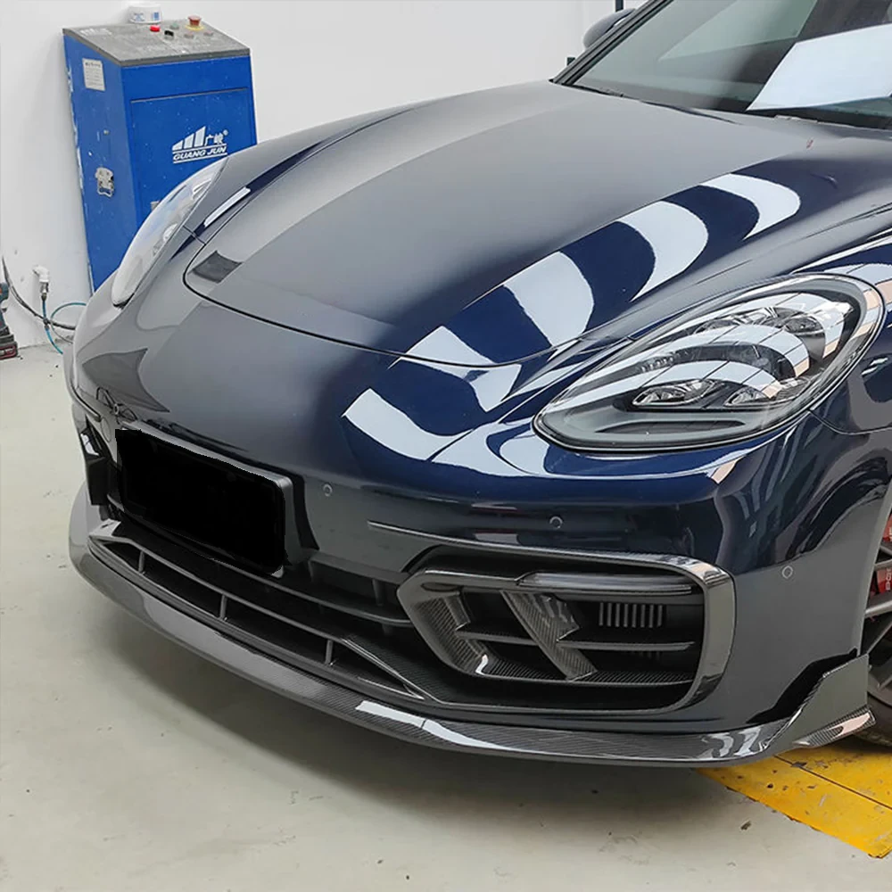 PORSCHE PANAMERA Pre-Preg (Kuru) Karbon Fiber Ön Tampon Ek