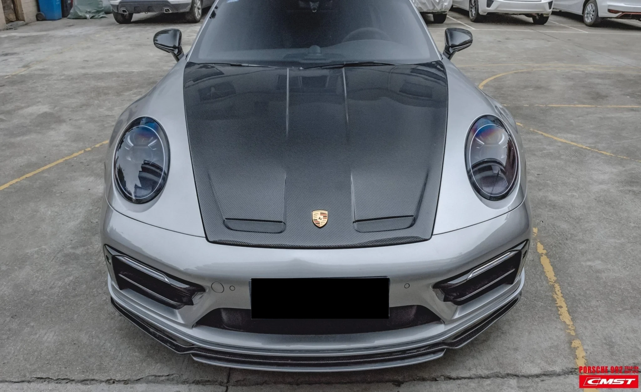 PORSCHE 911 Pre-Preg (Kuru) Karbon Fiber GT3 Kaput