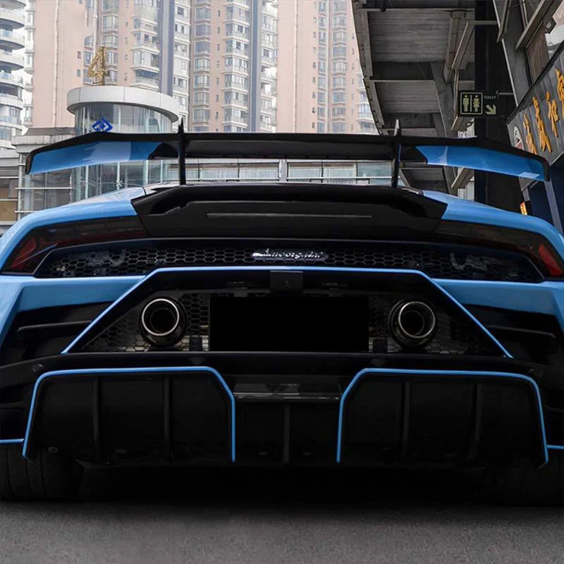 LAMBORGHINI HURACAN EVO Pre-Preg (Kuru) Karbon Fiber Arka Difüzör