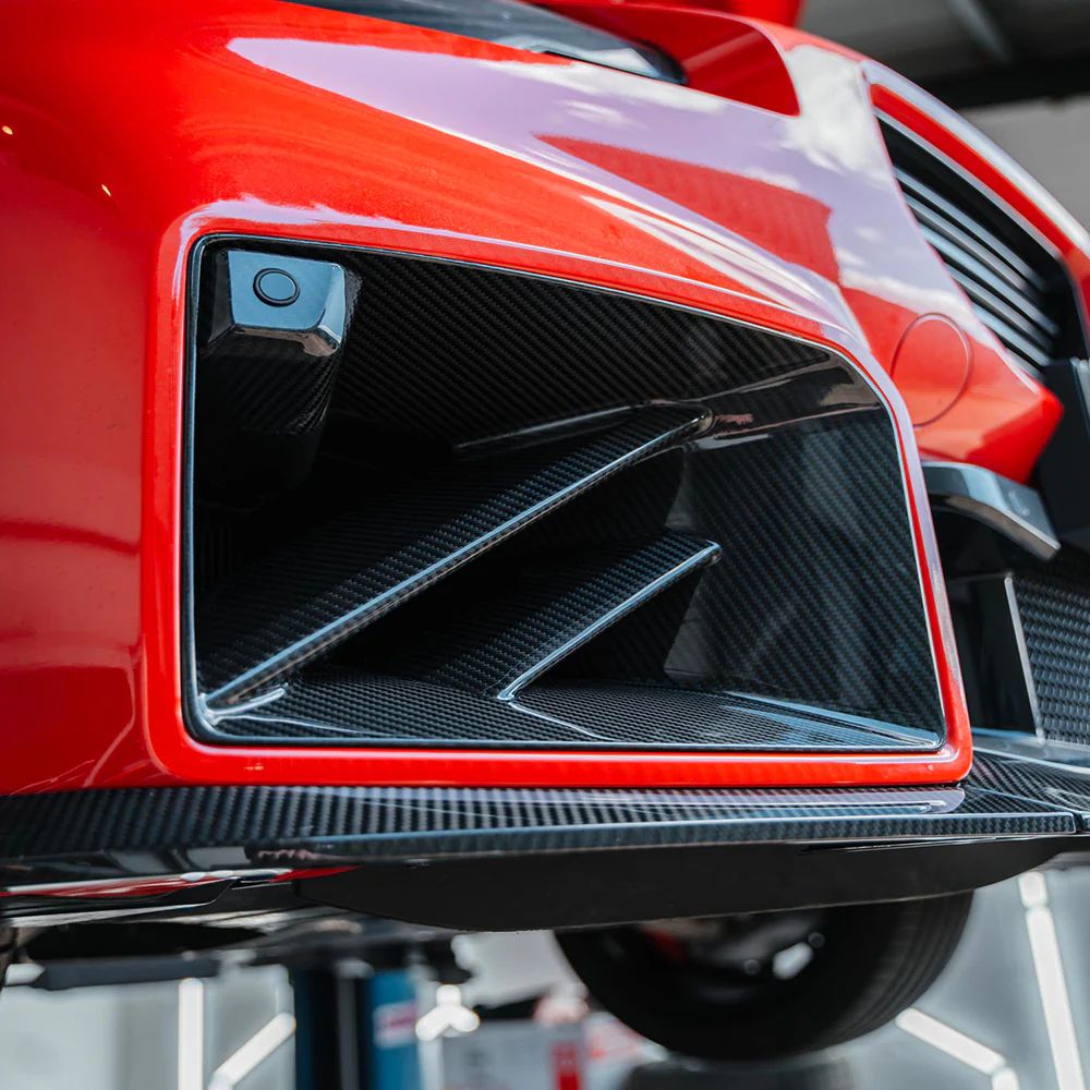 BMW M2 G87 Pre-Preg (Kuru) Karbon Fiber SQ Ön Hava Kanalı