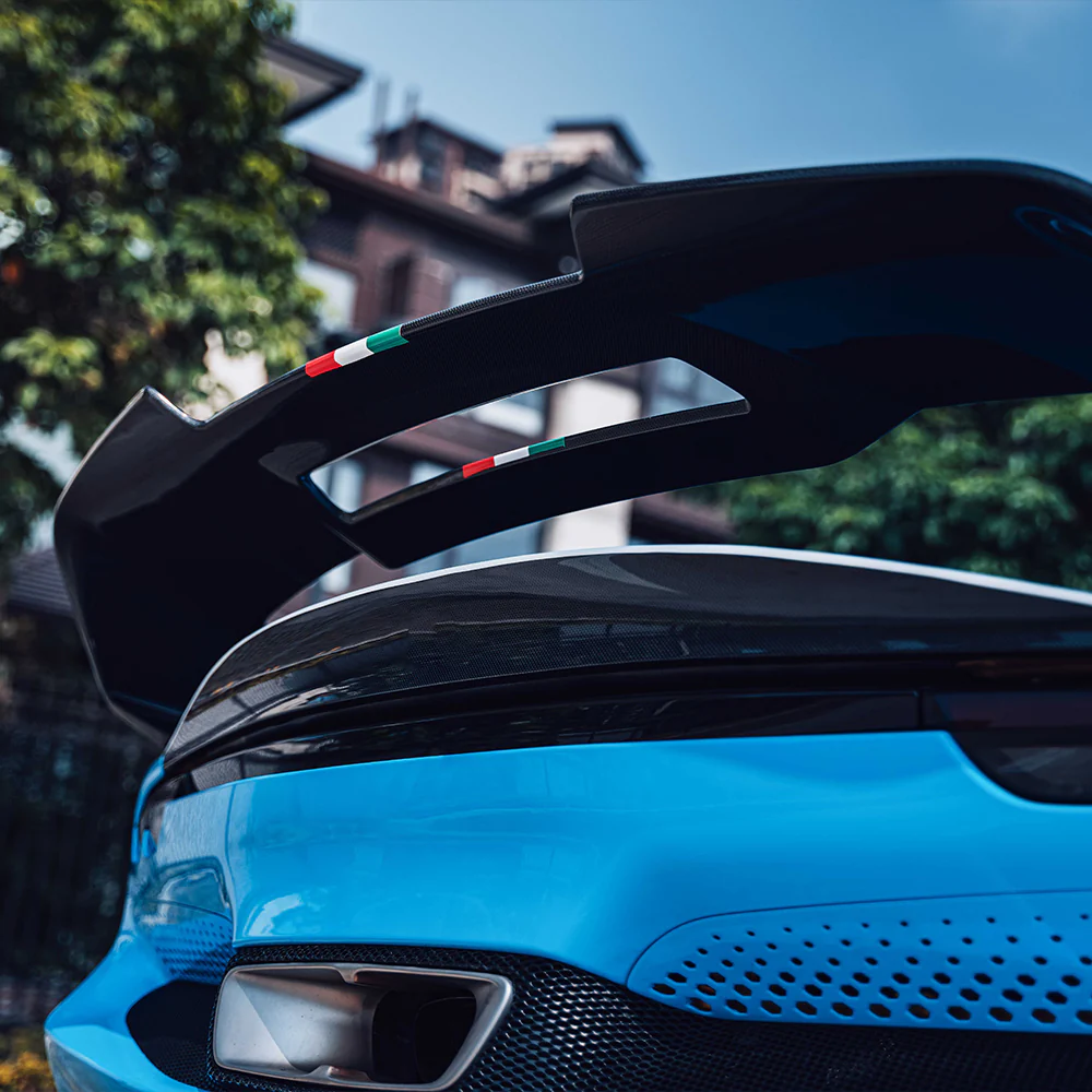 FERRARI 296 GTB/GTS Dry Carbon Fiber BF Tail & Spoiler