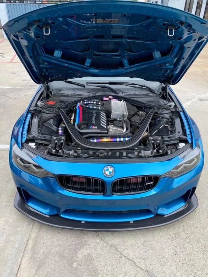 BMW M3/M4 F80/F82 Titanium Front Mount Cold Air Intake System