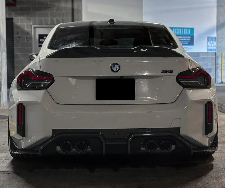 BMW M2 G87 Pre-Preg (Kuru) Karbon Fiber AD Arka Difüzör