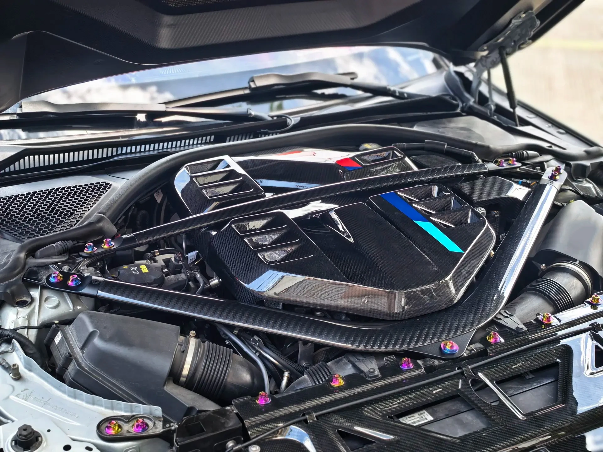 BMW M3/M4 G80/G82 Engine Bay Titanium Bolt Kit