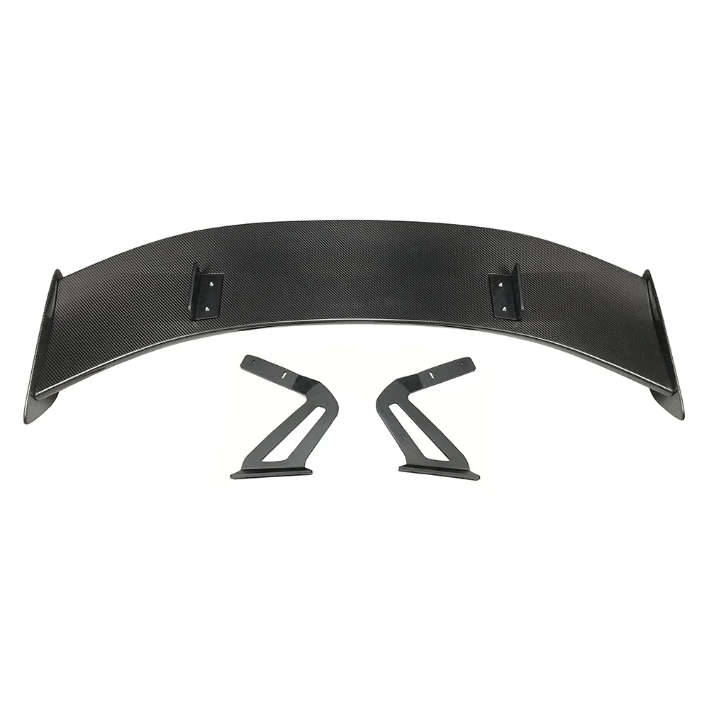 PORSCHE 718 Dry Carbon Fiber Rear Swan Neck Spoiler