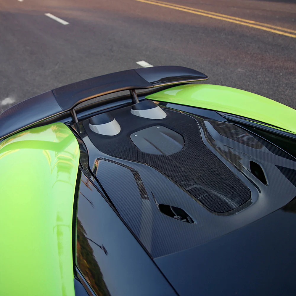 MCLAREN 600LT Pre-Preg (Kuru) Karbon Fiber Arka Kaput