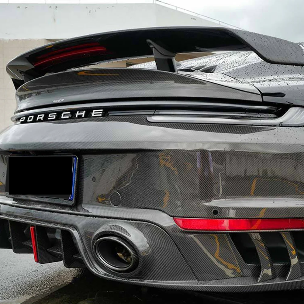 PORSCHE 911 Pre-Preg (Kuru) Karbon Fiber Bagaj kapağı